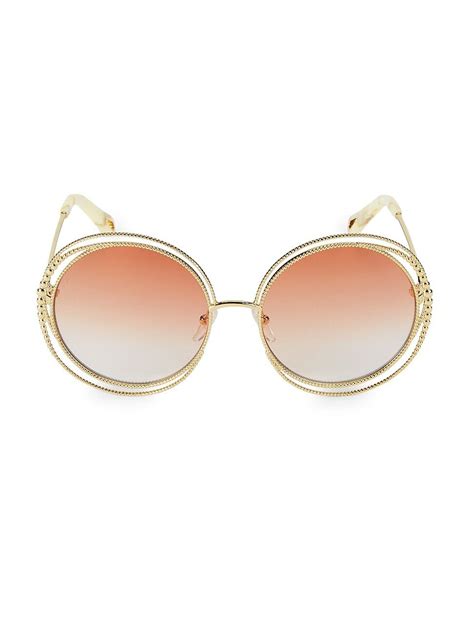 chloe carlina sunglasses fake|Chloé Carlina Chain 58mm Round Sunglasses .